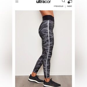 Ultracor Black Camouflage Leggings